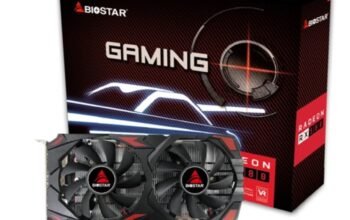 Tarjeta Gráfica Biostar RX580 8GB